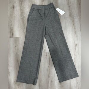 Calvin Klein Grey Wide-Leg Trouser NWT